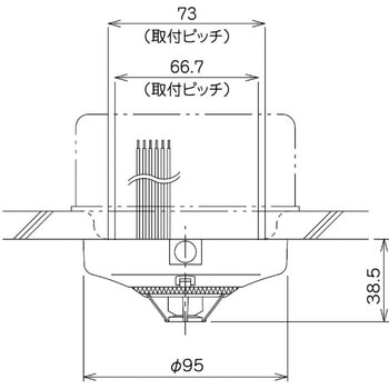 熱アナログ式スポット型感知器 ニッタン(NITTAN)