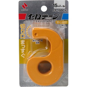 CT-15DCY セロテープ 小巻カッター付き 1個 ニチバン 【通販サイト