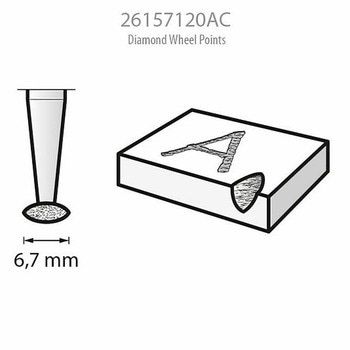 ダイヤモンドホイールポイント DREMEL(ドレメル)