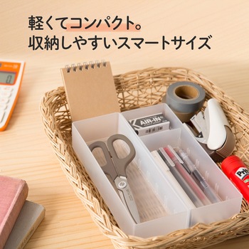ハサミ フッ素コート フィットカットカーブ スマート 左右対称 プラス(文具)