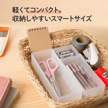 ハサミ フッ素コート フィットカットカーブ スマート 左右対称 プラス(文具)