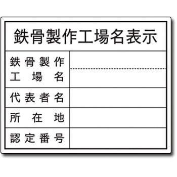 法令標示板(H板) トーグ安全工業