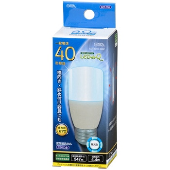 LED電球T形40形全方向タイプ オーム電機