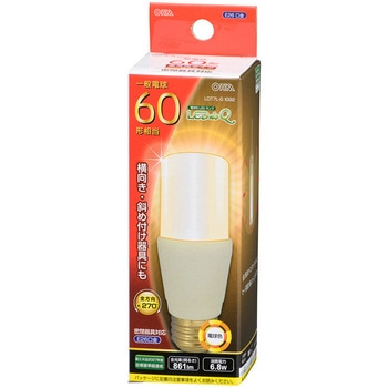 LED電球T形60形全方向タイプ オーム電機