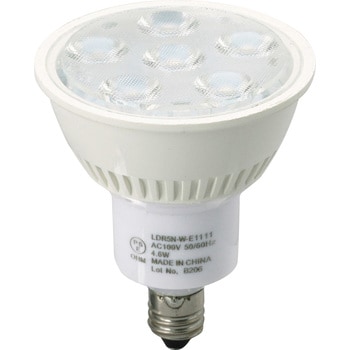 LDR5N-W-E11 11 LED電球ハロゲンランプ形広角タイプ 1個 オーム電機