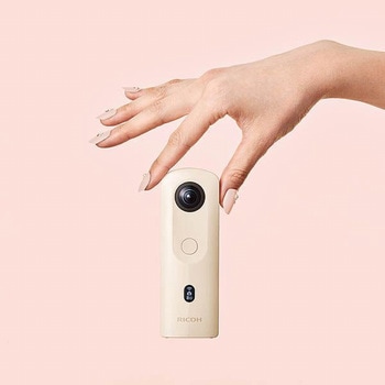 RICOH - RICOH THETA SC2 360度カメラ Amazon.com: Ricoh Theta SC2 White 360° Camera 4K Video