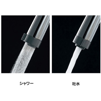 2ハンドル混合栓(シャワーつき) カクダイ