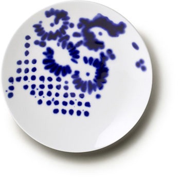 FLOWER DOTS フラワードッツ 丸皿 NIKKO(ニッコー)