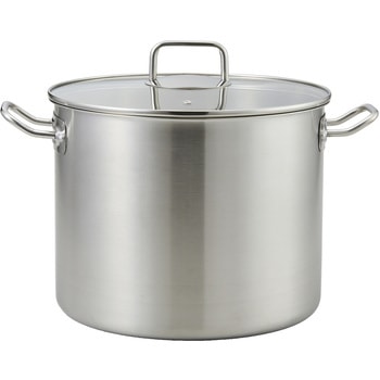 ND-6348 エコーズ 軽くて見える ステンレスストックポット 1個