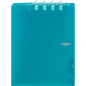 二つ折りリングノートコンパックノートB5 キングジム