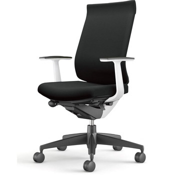 コクヨ オフィスチェア ベゼル CR-2833E6GMT4-WNN ファンクショナルタイプ 可動肘 カーペット用 配送・組立・設置込 代引不可 無料引取付き コクヨ オフィスチェア ベゼル CRー2833E6GMT4ーW フ