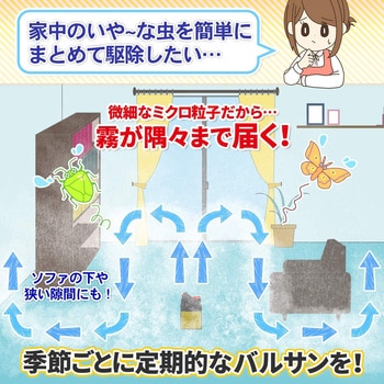 バルサン ワンプッシュ霧タイプ バルサン