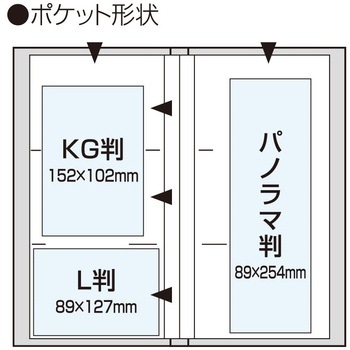 PMXポケットアルバム120 ナカバヤシ