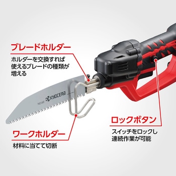 18V充電式のこぎり 京セラ(旧RYOBI電動工具)