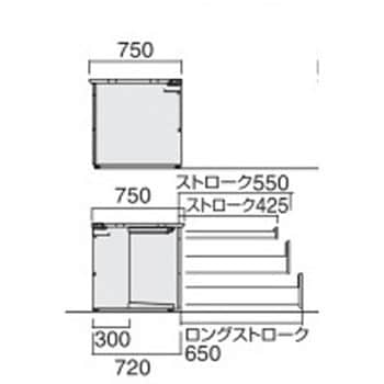 ISデスクシステム 片袖デスクA4ダイヤル錠(配送・組立サービス付き)