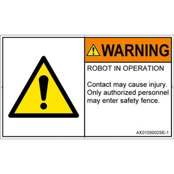 PL警告表示ラベル(ANSI準拠)│その他の危険：一般的な警告│英語(ヨコ) SCREENクリエイティブコミュニケーションズ