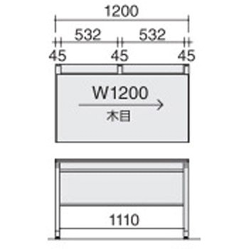 ISデスクシステム 両袖デスクA4B4(配送・組立サービス付き) コクヨ