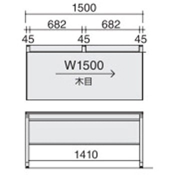 ISデスクシステム 片袖デスクB4(配送・組立サービス付き) コクヨ