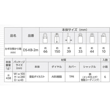 カギの預かり箱mini ABUS