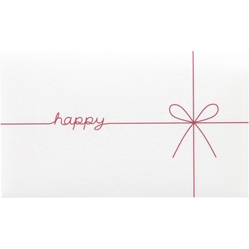 ギフト券封筒happyW マルアイ