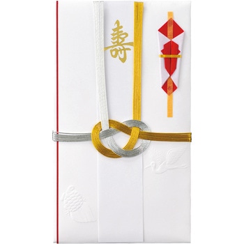 祝金銀7本結切赤のし短冊 マルアイ