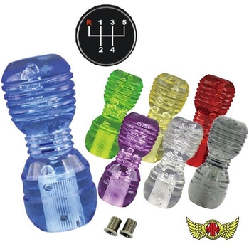 DENMAシフトノブ 泡 100mm 変換アダプター付き MAD MAX(マッドマックス)