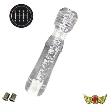 DENMAシフトノブ 泡 200mm 変換アダプター付き MAD MAX(マッドマックス)