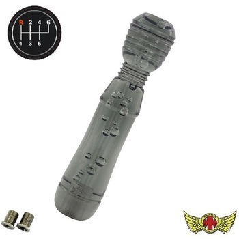 DENMAシフトノブ 泡 200mm 変換アダプター付き MAD MAX(マッドマックス)