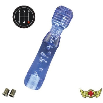 DENMAシフトノブ 泡 200mm 変換アダプター付き MAD MAX(マッドマックス)