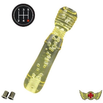 DENMAシフトノブ 泡 200mm 変換アダプター付き MAD MAX(マッドマックス)