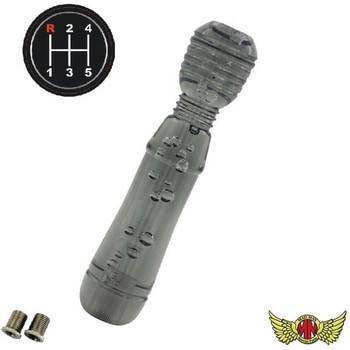 DENMAシフトノブ 泡 200mm 変換アダプター付き MAD MAX(マッドマックス)