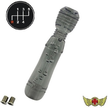 DENMAシフトノブ 泡 200mm 変換アダプター付き MAD MAX(マッドマックス)
