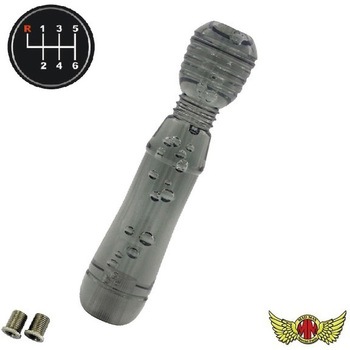 DENMAシフトノブ 泡 200mm 変換アダプター付き MAD MAX(マッドマックス)
