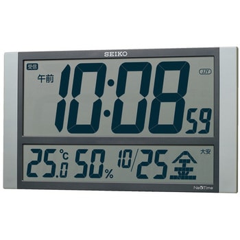 ZS450S ハイブリッド電波時計(掛置兼用) セイコー(SEIKO) デジタル ...