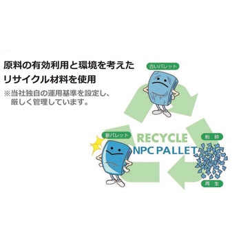輸出梱包用プラスチックパレット 日本プラパレット(NPC) 【通販