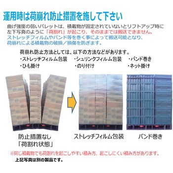 輸出梱包用プラスチックパレット