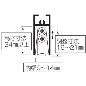 S-228サッシ用 取替戸車 MK(丸喜金属本社)