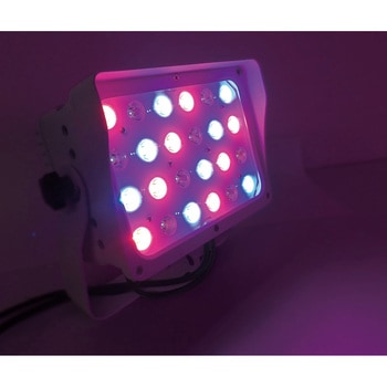 LED投光器RGB15°白ボディ  簡易コントローラー付 トライト