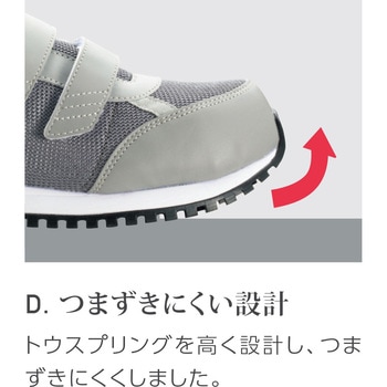 ワーク女子力 先芯入スニーカー ミドリ安全