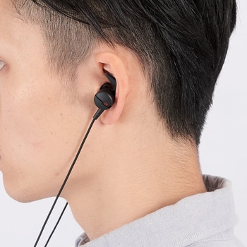 ヘッドホン ヘッドセット マイク付き 有線 Φ3.5mm4極ミニプラグ 耳栓型タイプ 無指向性 【PS5/PS4/Nintendo Switch/Nintendo Switch Lite】対応 ゲーミング 高音質 ブラック エレコム