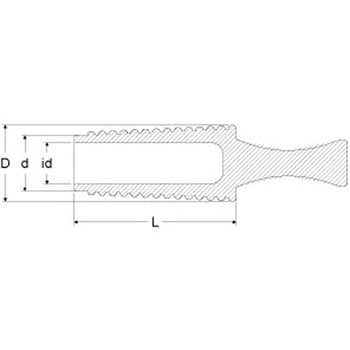 円錐プラグF EPDM 岩田製作所