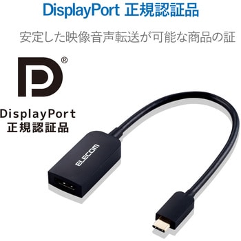Type-C映像変換アダプタ USB TypeC-HDMI エレコム