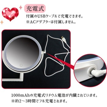 アクトレスミラー23LED 丸型 センター商事