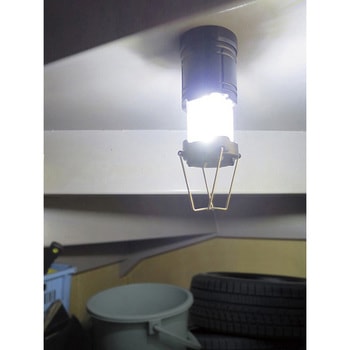 引くだけ簡単LEDランタン磁石付き DAISHIN(大進) 乾電池式