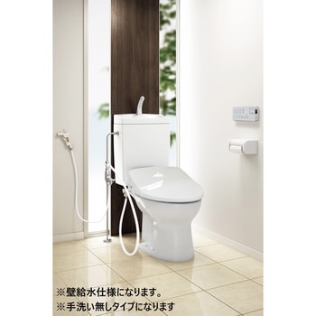 簡易水洗トイレ サンクリーン(手洗無し+壁給水+便座セット)