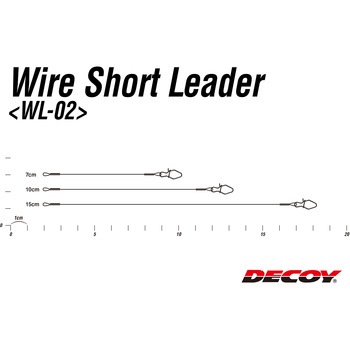 DECOY Wire Short Leader(ワイヤーショートリーダー) WL-02 - カツイチ