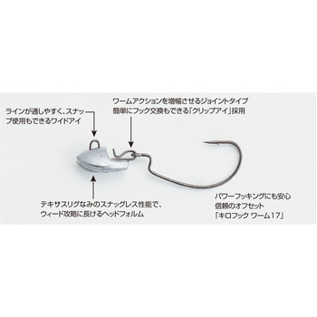 DECOY JIGHEAD Slide Bomb(スライドボム) SV-45 カツイチ