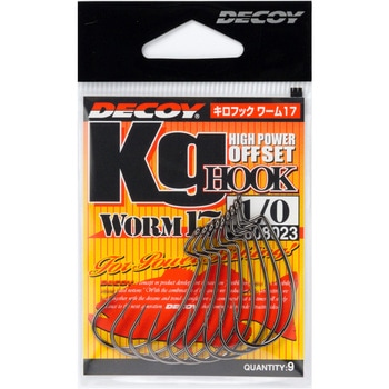DECOY WORM HOOK キロフック ワーム17 - カツイチ