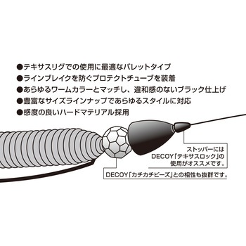 DECOY Sinker type Bullet(デコイシンカータイプバレット) DS-5 カツイチ