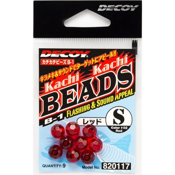 02 RED M DECOY Kachi Kachi Beads(J`J`r[Y) B-1 JcC` RED(bh)F 8 TCYM 52564516
